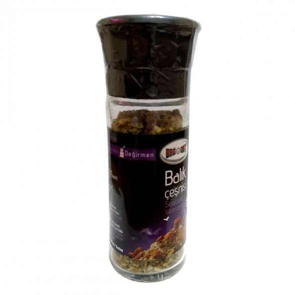 Bağdat Cam Değirmenli Balık Çeşnisi Karışık Baharat 45 Gr - 6