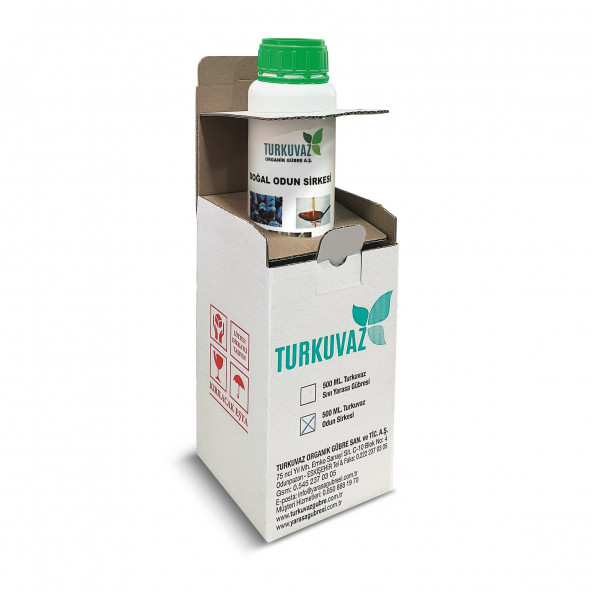500 ml. Turkuvaz Doğal Odun Sirkesi (Zararlılara Organik Çözüm)