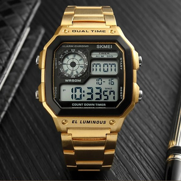 Skmei Erkek Kol Saati Su Geçirmez Dijital Saat - 2