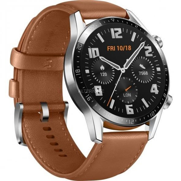 Huawei Watch GT2 Classic Akıllı Saat  46mm- Kahverengi (Huawei TR Garantili)