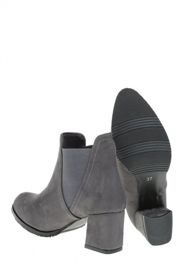 Gri Süet Kadın Bot 20020 - 3