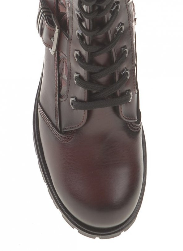 Bordo Kadın Bot 305205 - 4