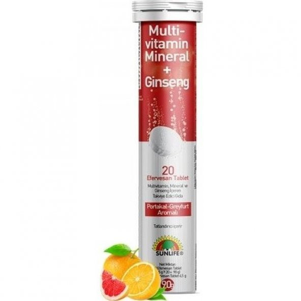 Sunlife Multivitamin Mineral + Ginseng