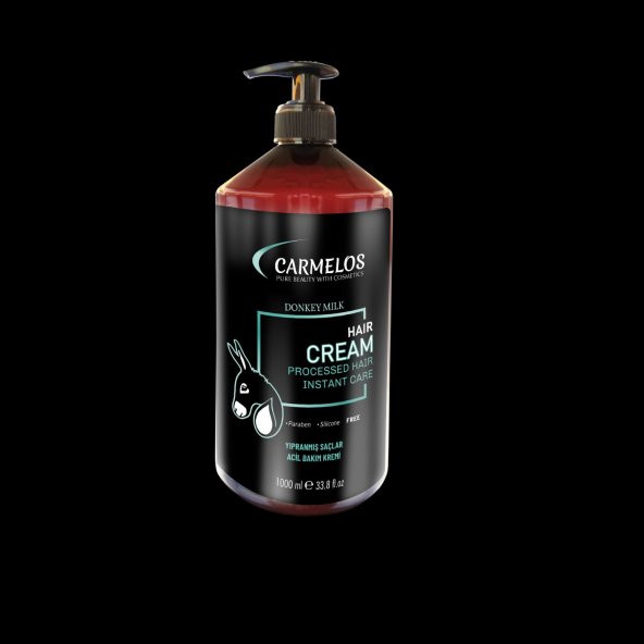 CARMELOS - Donkey Milk Hair Cream 1000 ml
