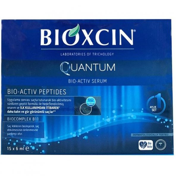 Bioxcin Quantum Bio-Activ 15x6 ml Saç Serumu