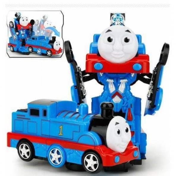 Thomas Robota Dönüşen Transformers Sesli Işıklı Tren