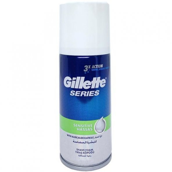 Gillette Series Tıraş Köpüğü 100 ml Hassas