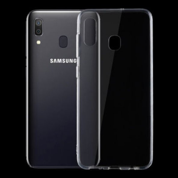 Samsung Galaxy A20-A30 Koruyucu Silikon Kapak Kılıf Super Silikon