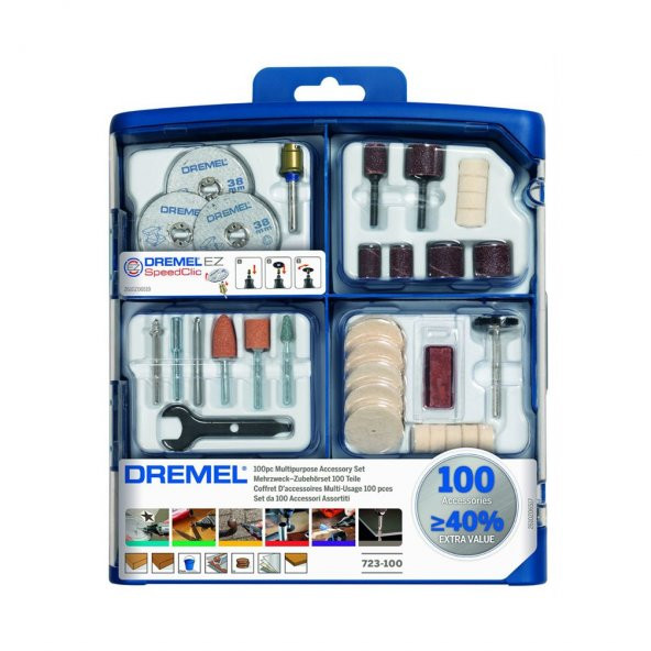 Dremel ® 100 Parça Multipurpose Aksesuar Set