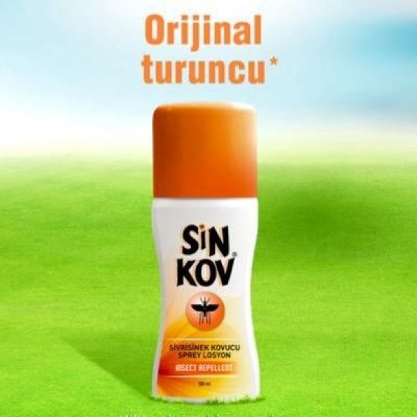 Sinkov sivrisinek kovucu sprey vücut losyonu 100ml atomizer böcek kovucu sinek kovan ilaç