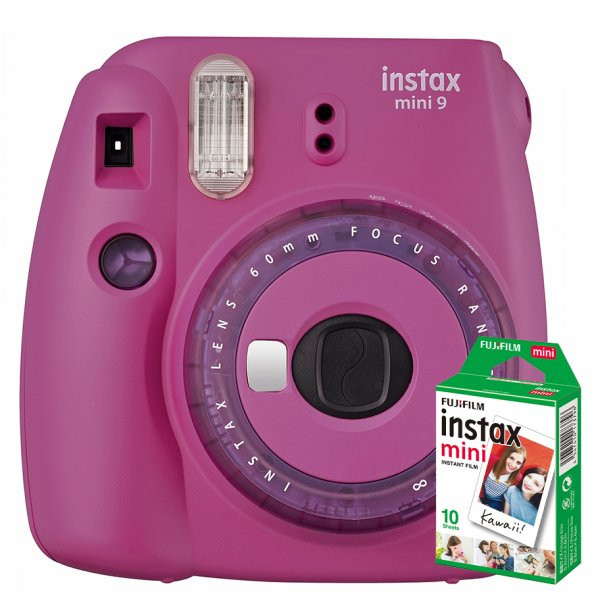 Fujifilm instax Mini 9 +10'lu Film+Askı - 5
