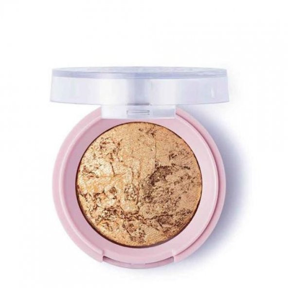 PRETTY BY FLORMAR STARS BAKED EYESHADOW 02 GOLDEN PARTY