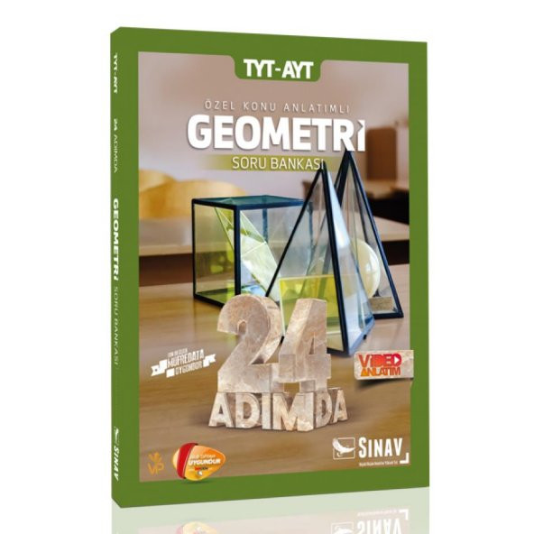 TYT AYT Geometri 24 Adımda Özel Konu Anlatımlı Soru Bankası Sınav Dergisi Yayınları