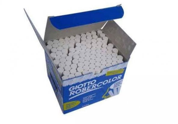 GİOTTO ROBERCOLOR TEBEŞİR BEYAZ 100LÜ KUTU ÜCRETSİZ KARGO - 2
