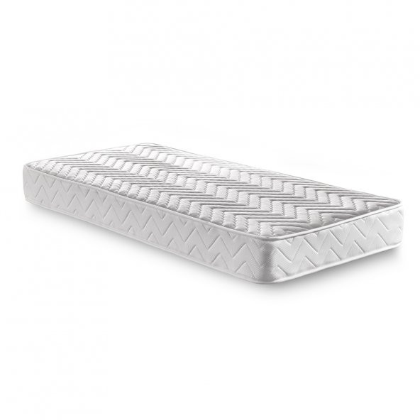 Luna Baza Başlık Yatak Seti - 90x190 cm Tek Kişilik Ortopedik Set Sağlamlaştırılmış Sandıklı Baza - 5