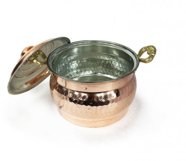 Shark Anatolia El Dövmesi Bakır Maraş Güveç Tencere - 5