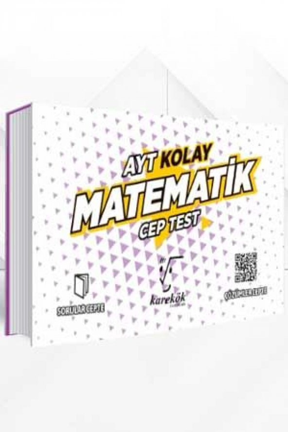 2020 AYT Matematik Kolay Cep Test Karekök Yayınları