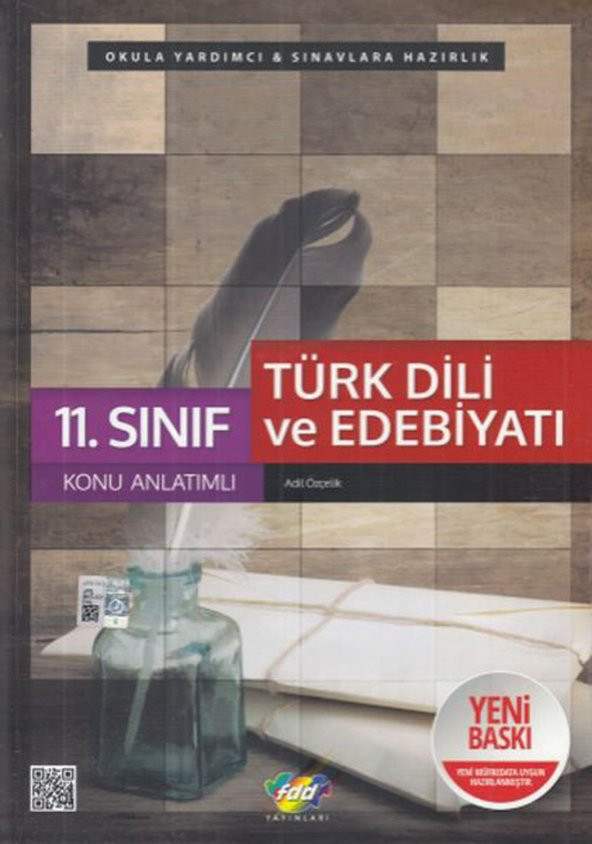 Fdd Yayınları 11. Sınıf Türk Dili Ve Edebiyat Konu Anlatımlı Klp