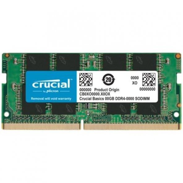 Crucial Basics Ntb 8GB 2400Mhz DDR4 CB8GS2400 Notebook Ram