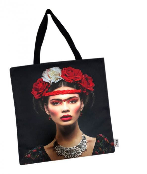 Frida-2- Desenli Kol Çantası