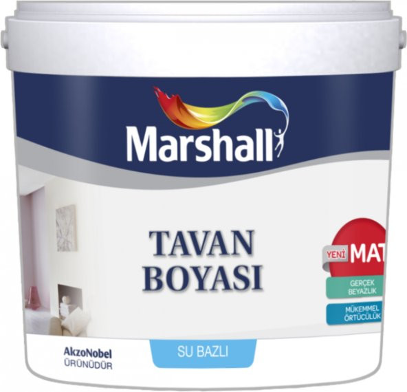 Filli Boya Alpina Silan Tam Silinebilir 5LT=7KG-Marshall Tavan Boyası 2.1LT=3.5KG+9 Parça Set - 4