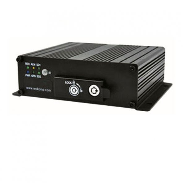 Avenir AV-04SB 4 Kanal 4 Ses 2x32GB SD Kart AHD Analog Mobil DVR