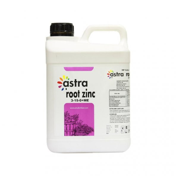 Eforganik Astra Root Zinc Gübre Çözeltisi 5 lt - 1