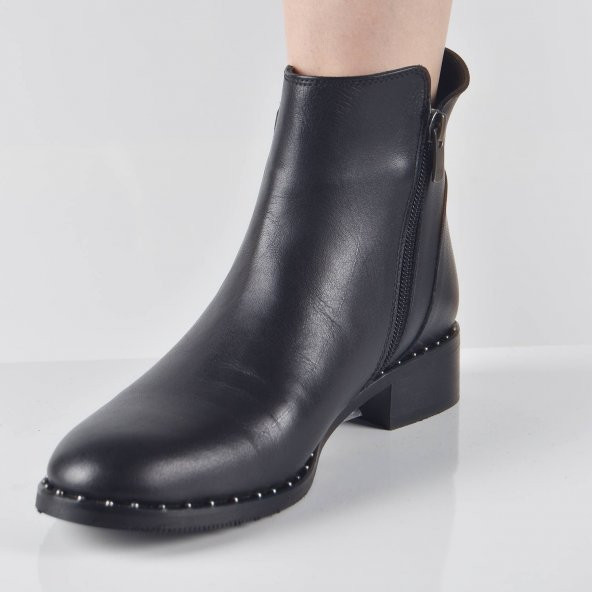 RT023 NEOLIT TROP TABANLI FERMUARLI LASTIKLI BAYAN BOT - 4