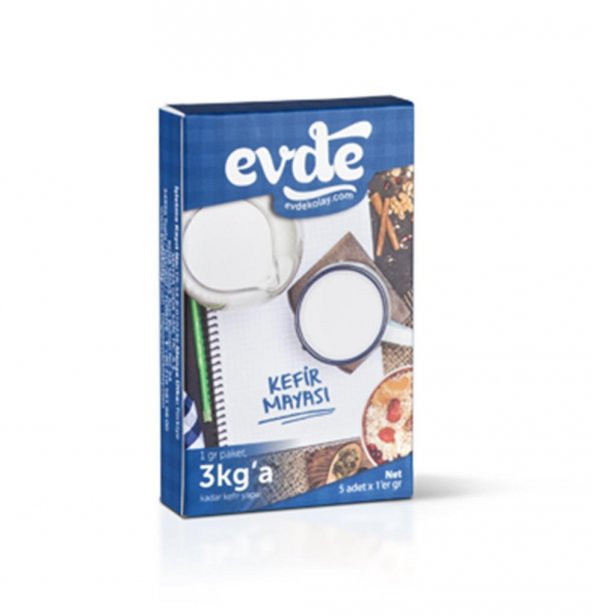 Evde Kefir Mayası Paket 5x 1 g ℮