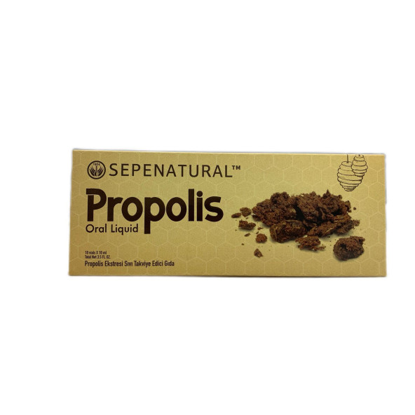 Propolis Extract Ekstrakt Likit 300mg x 10ml x 10 Ampul