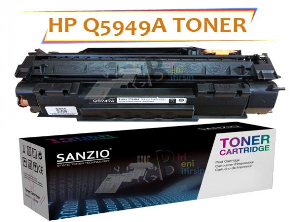 HP LaserJet Q5949A Muadil Toner 49A P2014 P2015 P2015dn M2727 3390 3392 1320 1160