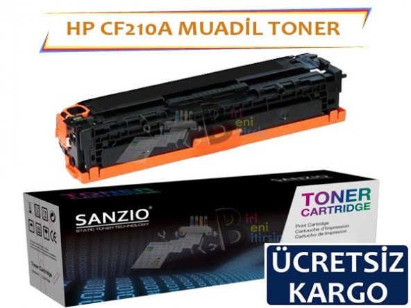 HP LaserJet Pro 200 CF210A Muadil Toner Siyah 131A M251n, M276n, M276nw