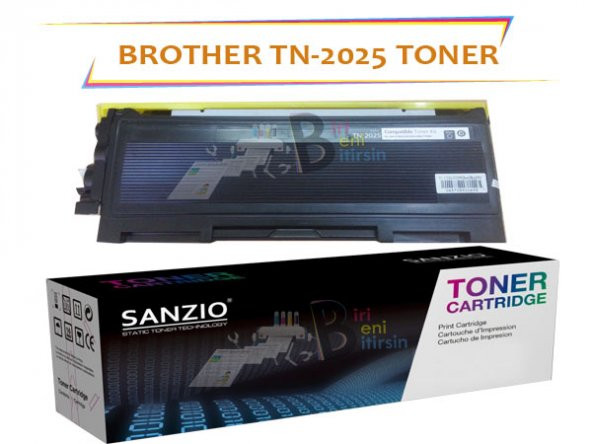 For Brother Tn-2025 Muadil Toner 2040/7010