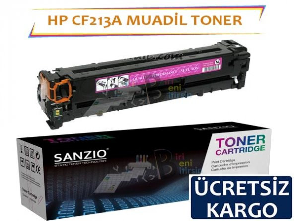 HP LaserJet Pro 200 CF213A Muadil Toner Kırmızı 131A M251n, M276n, M276nw