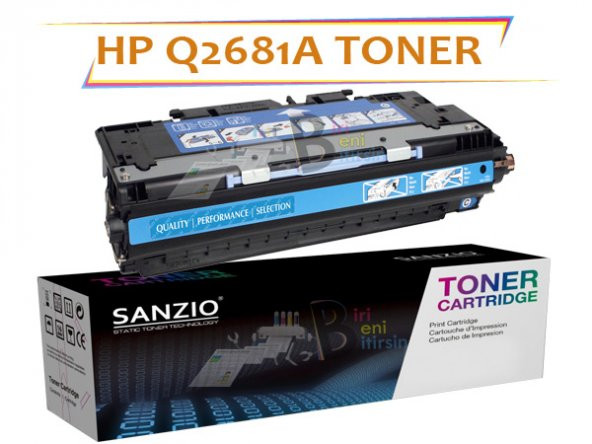 Hp Color LaserJet Q2681A Muadil Toner 311A 3700