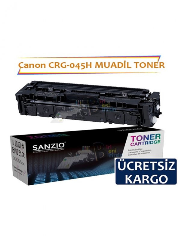 Canon CRG-045H Sarı Muadil Toner 2300Sayfa i-Sensys LBP 611cn 612