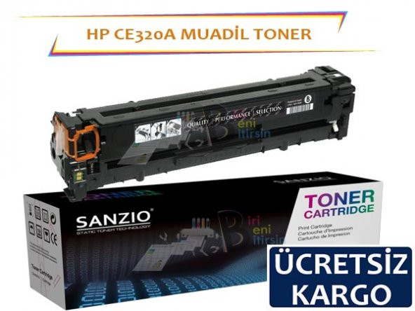 Hp CE320A Muadil Toner Siyah 128A Cm1415 Cp1525