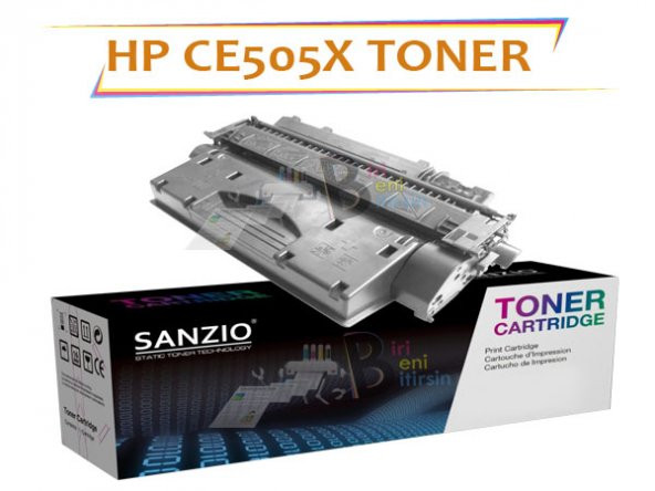 HP CE505X Muadil Toner 05X P2035 P2055N P2055D P2055X