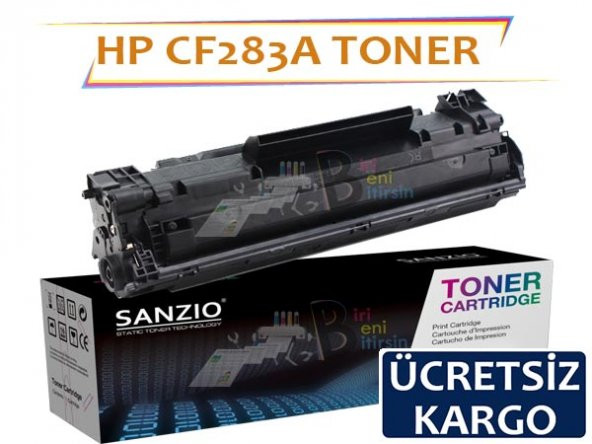HP LaserJet Pro CF283A MFP M125nw, M225dn, M127fw, M127fn, M201n, M201dw Muadil Toner 83a