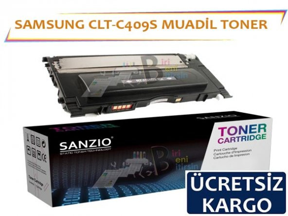 For Samsung Clt C409S Muadil Toner Mavi CLP315 CLX3175 CLP310 CLX3170