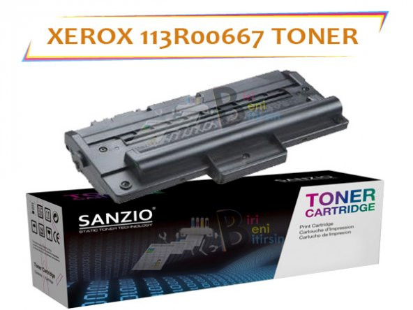 Xerox 113R00667 Muadil Toner Pe16