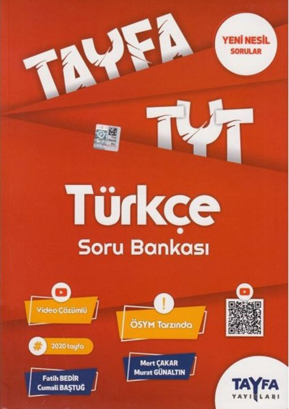 Tayfa Tyt Türkçe Soru Bankası