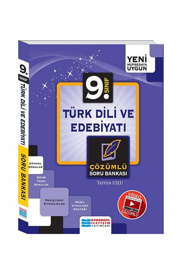 Evrensel  9.Sınıf Türk Dili Ve Edebiyatı Çözümlü Soru Bankası