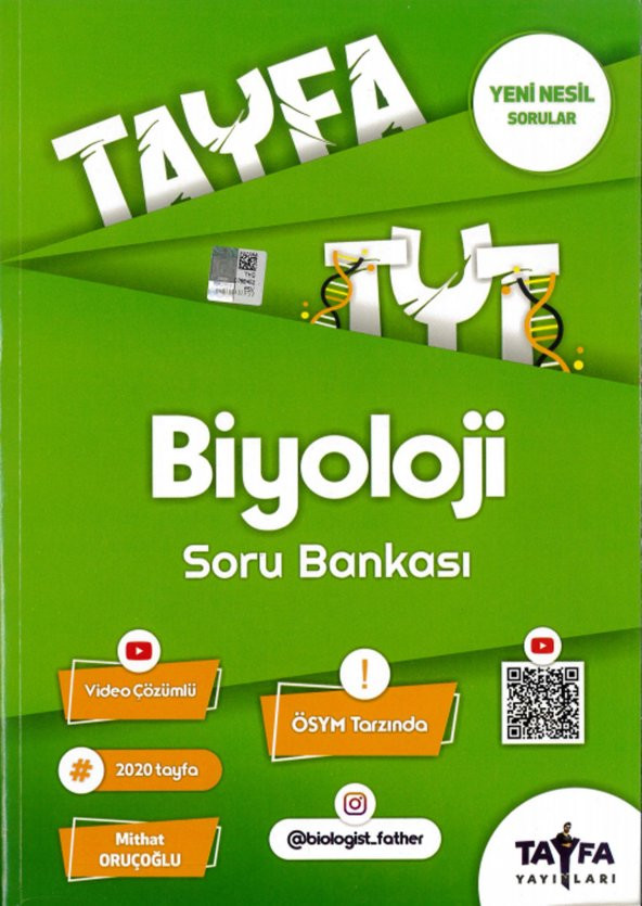 Tayfa Tyt Biyoloji Soru Bankası