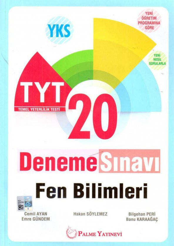 Palme TYT Fen Bilimleri 20 Deneme Sınavı