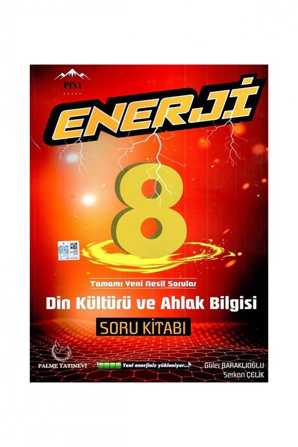Palme 8. Sınıf Enerji Din Kültürü ve Ahlak Bilgisi Soru Kitabı