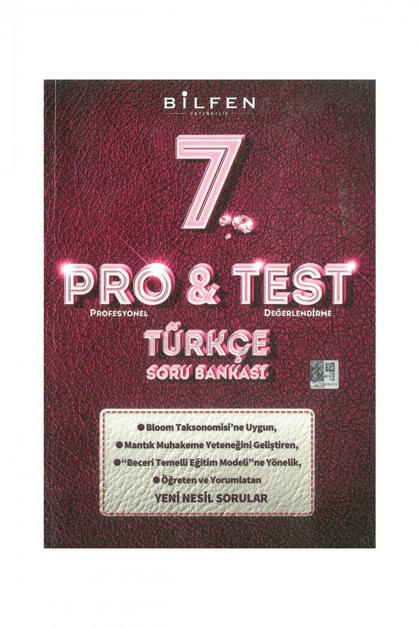 7. Sınıf Pro&Test Türkçe Soru Bankası