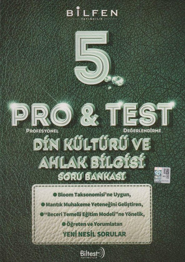 5. Sınıf Pro&Test Din Kültürü Ve Ahlak Bilgisi Soru Bankası - 2