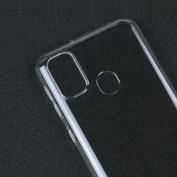 Samsung Galaxy M30S Şeffaf Kaliteli Sararmaz İnce Silikon Kılıf - Resim 9