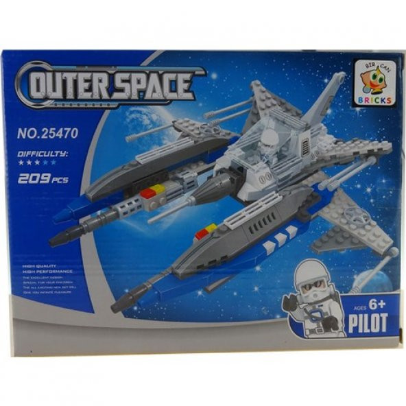 Bricks 209 Parça Uzay Gemisi 25470 Uzay Gemisi Lego Seti - 2